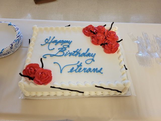 Celebrating Veterans birthdays!